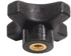 Dolomite Legacy, Symphony, Maxi rollators 2 Knob and 2 Screw Replacement Parts  (2)