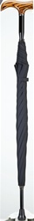 Ladies Derby Handle Cane w/ Umbrella 36" Long