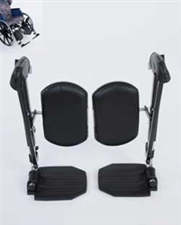 Rock-King Wheelchair Elevating Leg Rests