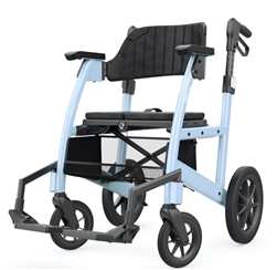 Triumph Prestige Side-Folding Rollator & Transport All in One